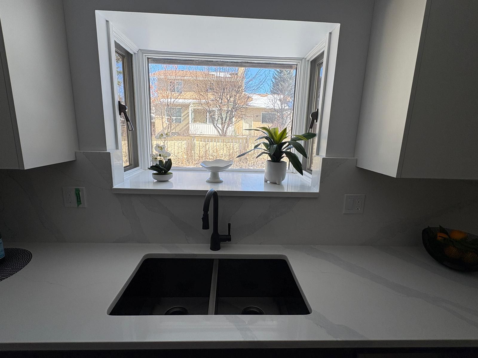 Diamond Granite & Quartz Corp project — quartz undermount sink